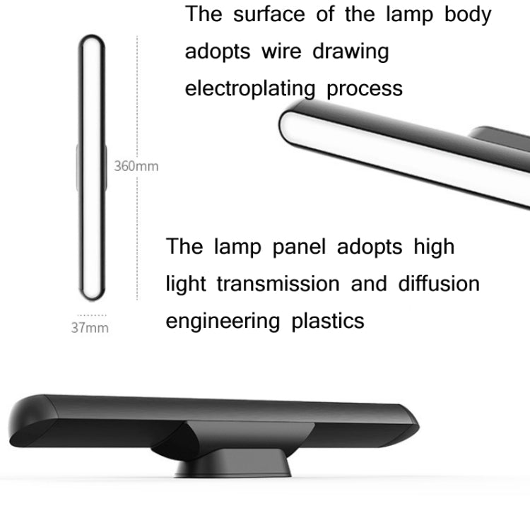 Studentenwohnheim LED Schreibtischlampe Schreibtisch Augenschutz Leselampe Spezifikation：, Direkteinschub, Dreidimensionales Dimmen, Stufenloses Dimmen, Fernbedienungsstil
