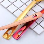 Suppenlöffel aus 304 Edelstahl, verdickter Soßenlöffel, Suppenlöffel (Silber), Suppenlöffel (Magisches Bunt), Suppenlöffel (Gold), Suppenlöffel (Roségold), Suppenlöffel (Magisches Rot)