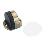 Edelstahl-Türpuffer ohne Bohren, Schlafzimmer, Badezimmer, unsichtbarer Antikollisions-Gummi-Türstopper, Schwarz, Grünbronze, Rotbronze, Gebürsteter Stahl, Gelbbronze, Porzellanweiß, Hellgold