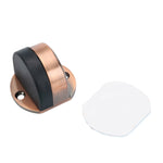 Edelstahl-Türpuffer ohne Bohren, Schlafzimmer, Badezimmer, unsichtbarer Antikollisions-Gummi-Türstopper, Schwarz, Grünbronze, Rotbronze, Gebürsteter Stahl, Gelbbronze, Porzellanweiß, Hellgold