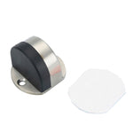 Edelstahl-Türpuffer ohne Bohren, Schlafzimmer, Badezimmer, unsichtbarer Antikollisions-Gummi-Türstopper, Schwarz, Grünbronze, Rotbronze, Gebürsteter Stahl, Gelbbronze, Porzellanweiß, Hellgold