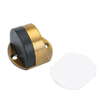 Edelstahl-Türpuffer ohne Bohren, Schlafzimmer, Badezimmer, unsichtbarer Antikollisions-Gummi-Türstopper, Schwarz, Grünbronze, Rotbronze, Gebürsteter Stahl, Gelbbronze, Porzellanweiß, Hellgold