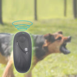 Tragbares Ultraschall-Hundeabwehrgerät mit einstellbarer Frequenz, Schwarz, Grau, Olivgrün