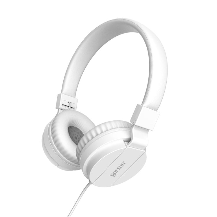 Gorsun GS-778 Handy Musik-Headset Kabelgebundene Laptop-Kinderkopfhörer, Weiß, Gelb, Blau, Schwarz, Orange, Rosarot