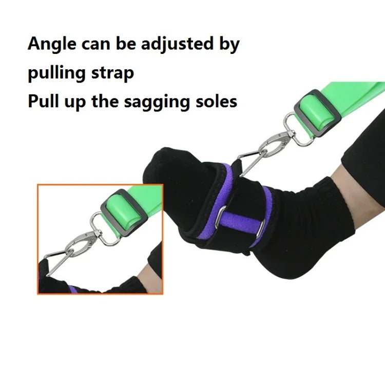 Rehabilitationsgürtel für Halbseitenlähmung nach Schlaganfall, Anti-Fuß-Rehabilitationsgürtel, orthopädische Fußstützen