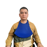 Yanxiang Senioren Silikon Wasserdichtes Lätzchen Erwachsene Verbreiterte Einweg-Speicheltasche, Silikon Wasserdichtes Lätzchen