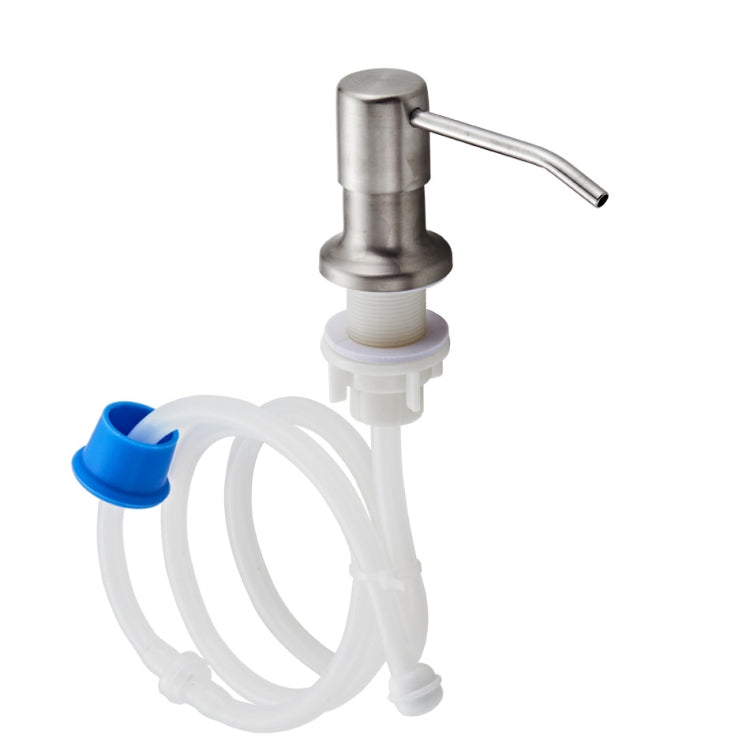 304 Edelstahl Spülbecken Seifenspender Pumpkopf Verlängerung Silikonschlauch Badezimmer Händewaschen Reinigung Seifenspender, 9508N-02 Pumpenkopf