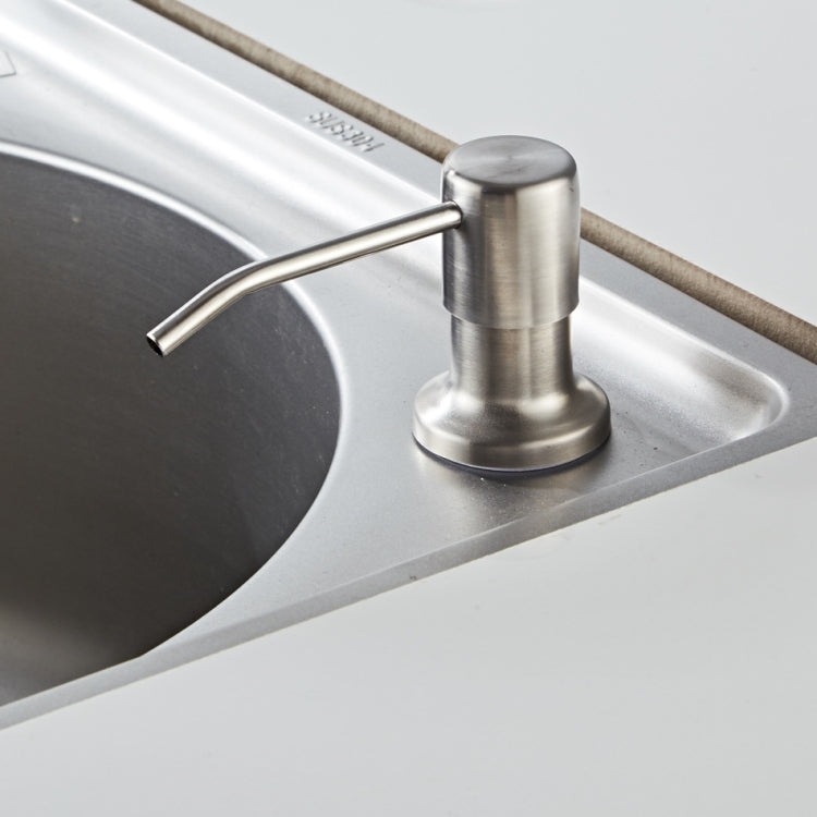 304 Edelstahl Spülbecken Seifenspender Pumpkopf Verlängerung Silikonschlauch Badezimmer Händewaschen Reinigung Seifenspender, 9508N-02 Pumpenkopf