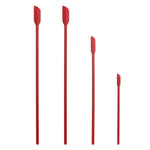 4-in-1 Silikon Mini-Spachtel-Set zum Verlängern von Kosmetikflaschen-Schabern und Marmeladenspateln, 4-in-1 Rot, 4-in-1 Schwarz, 4-in-1 Bunt, 4-in-1 Lila, 4-in-1 Grün