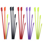 4-in-1 Silikon Mini-Spachtel-Set zum Verlängern von Kosmetikflaschen-Schabern und Marmeladenspateln, 4-in-1 Rot, 4-in-1 Schwarz, 4-in-1 Bunt, 4-in-1 Lila, 4-in-1 Grün