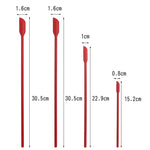 4-in-1 Silikon Mini-Spachtel-Set zum Verlängern von Kosmetikflaschen-Schabern und Marmeladenspateln, 4-in-1 Rot, 4-in-1 Schwarz, 4-in-1 Bunt, 4-in-1 Lila, 4-in-1 Grün
