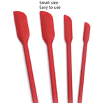 4-in-1 Silikon Mini-Spachtel-Set zum Verlängern von Kosmetikflaschen-Schabern und Marmeladenspateln, 4-in-1 Rot, 4-in-1 Schwarz, 4-in-1 Bunt, 4-in-1 Lila, 4-in-1 Grün