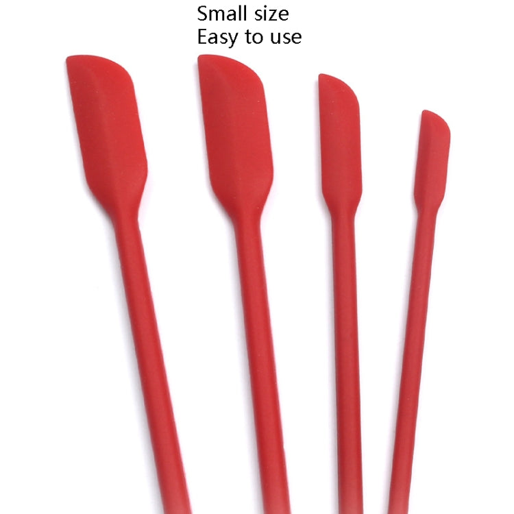 4-in-1 Silikon Mini-Spachtel-Set zum Verlängern von Kosmetikflaschen-Schabern und Marmeladenspateln, 4-in-1 Rot, 4-in-1 Schwarz, 4-in-1 Bunt, 4-in-1 Lila, 4-in-1 Grün