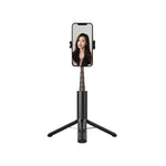 CYKE AB202 Phantom All-in-One Bluetooth Handy-Selfie-Stick Desktop-Live-Übertragungs-Stativ mit Fülllicht