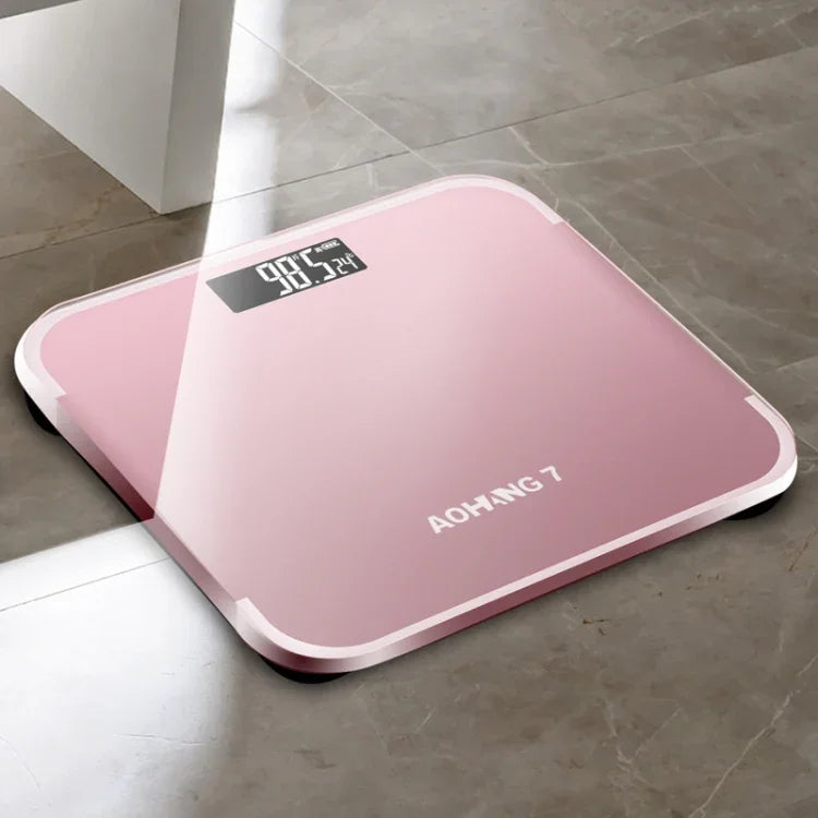 AOHANG7 Home Präzisionswaage, Batterieversion (Rot), Batterieversion (Roségold), Batterieversion (Glänzendes Schwarz)