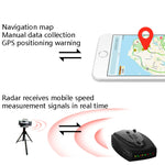 STR525 Electronic Dog Flow Measurement Early Warning Vehicle Automobile Detection Instrument Vehicle Speaker Support English / Russian, STR525