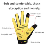 WEST BIKING YP0211209 Fahrradhandschuhe Stoßdämpfer Rutschfest Touchscreen-Handschuh, M, L, XL