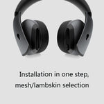 2 Stück Headset-Bezüge Für Alienware, AW310H / AW510H Mesh, AW310H / AW510H Zusammensetzung, AW310H / AW510H Lammleder, AW988 Schwarzes Mesh, AW988 Schwarzes Lammleder