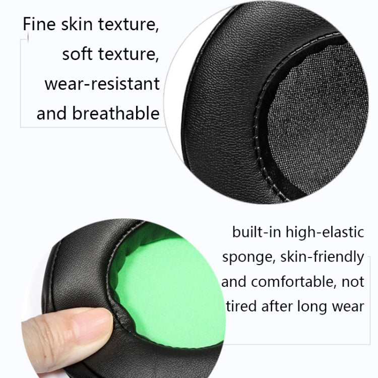 2 Stück Kopfhörer-Schwamm-Etui Für Razer V2, Kopfband-Schutzbezug (Schwarz), Kopfband-Schutzbezug (Weiß), Kopfband-Schutzbezug (Grün), Kopfband-Schutzbezug (Rosa), Rund (Schwarz), Rund (Schwarz Grün Netz), Ellipse (Schwarz)
