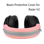 2 Stück Kopfhörer-Schwamm-Etui Für Razer V2, Kopfband-Schutzbezug (Schwarz), Kopfband-Schutzbezug (Weiß), Kopfband-Schutzbezug (Grün), Kopfband-Schutzbezug (Rosa), Rund (Schwarz), Rund (Schwarz Grün Netz), Ellipse (Schwarz)
