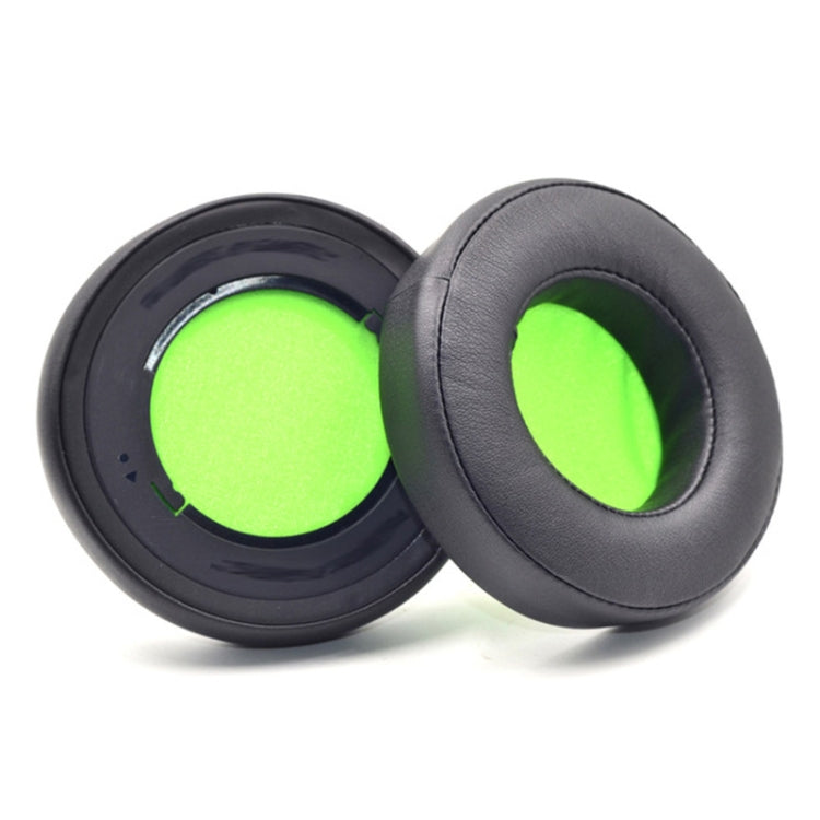 2 Stück Kopfhörer-Schwamm-Etui Für Razer V2, Kopfband-Schutzbezug (Schwarz), Kopfband-Schutzbezug (Weiß), Kopfband-Schutzbezug (Grün), Kopfband-Schutzbezug (Rosa), Rund (Schwarz), Rund (Schwarz Grün Netz), Ellipse (Schwarz)