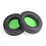 2 Stück Kopfhörer-Schwamm-Etui Für Razer V2, Kopfband-Schutzbezug (Schwarz), Kopfband-Schutzbezug (Weiß), Kopfband-Schutzbezug (Grün), Kopfband-Schutzbezug (Rosa), Rund (Schwarz), Rund (Schwarz Grün Netz), Ellipse (Schwarz)