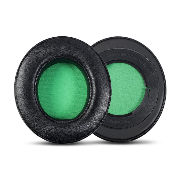 2 Stück Kopfhörer-Schwamm-Etui Für Razer V2, Kopfband-Schutzbezug (Schwarz), Kopfband-Schutzbezug (Weiß), Kopfband-Schutzbezug (Grün), Kopfband-Schutzbezug (Rosa), Rund (Schwarz), Rund (Schwarz Grün Netz), Ellipse (Schwarz)