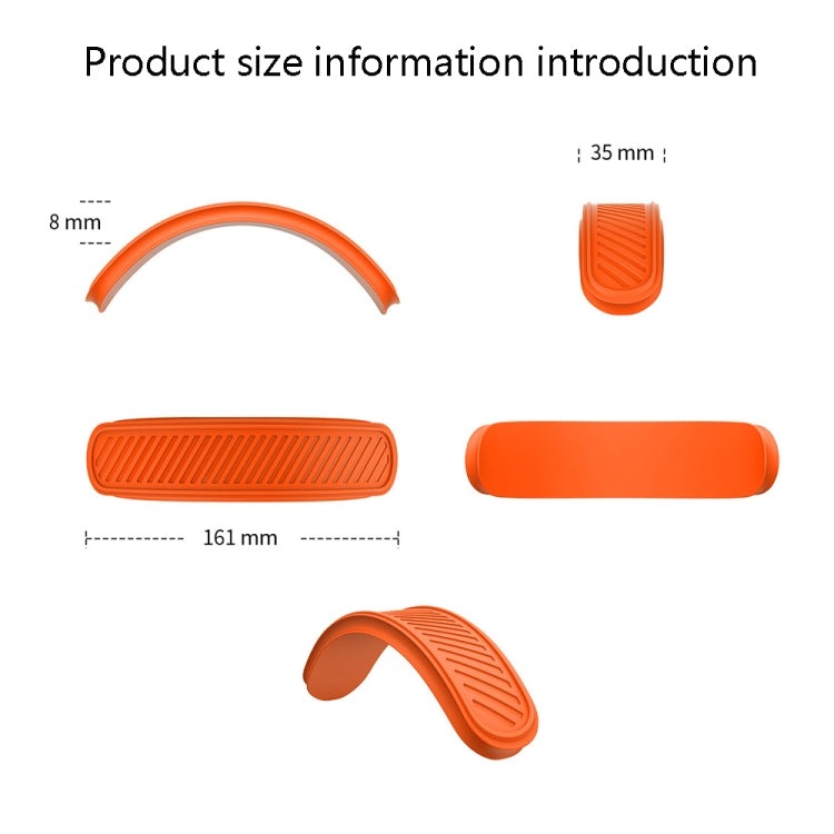 T1 Kabelloses Bluetooth Headset Kopfband Silikonschutz-Case Für Apple AirPods Max, Schwarz, Blau, Rot, Orange, Nachtgrün