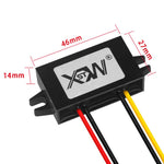 XWST DC 12/24V To 5V Converter Step-Down Vehicle Power Module, Specification:, 12V To 5V 1A Small Rubber Shell, 12V To 5V 2A Small Rubber Shell, 12V to 5V 3A Small Rubber Shell, 12/24V To 5V 8A Medium Rubber Shell, 12/24V To 5V 10A Medium Rubber Shell ...