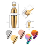 Edelstahl Shaker Cocktail Shaker Set Hand Shaker Becher Fancy Shaker, True Color Set, Gold Set, Rose Gold Set, Magic Colorful Set, Magic Red Set, True Color Shaker, Goldener Shaker, Rose Gold Shaker, Magic Colorful Shaker, Magic Red Shaker