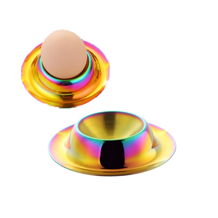Eierbecher aus Edelstahl, Silber, Gold, Roségold, Magic Colorful, Magic Red