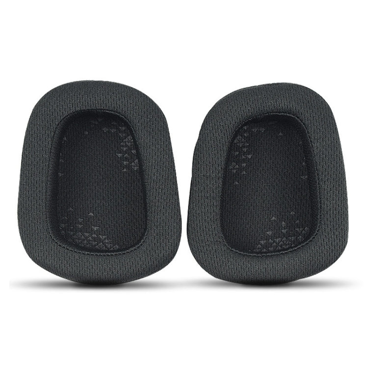 2 STÜCK D0005 Kopfhörer-Schwammüberzug Kopfhörer-Ohrpolster für Logitech G633 / G933 / G933S, Farbe: Netzstoff, Netzstoff, Proteinhaut