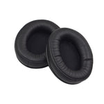 2 STÜCK Headset-Schwammüberzug Ohrpolster Lederhülle für Kingston Cloud Silver II, Farbe: Schwarz, Schwarz, Schwarz kombiniert, Weiß kombiniert, Gitter, Lammleder Schwarz, Lammleder Weiß