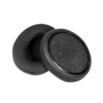 2 STÜCK Headset-Schwammüberzug Ohrpolster Lederhülle für Kingston Cloud Silver II, Farbe: Schwarz, Schwarz, Schwarz kombiniert, Weiß kombiniert, Gitter, Lammleder Schwarz, Lammleder Weiß