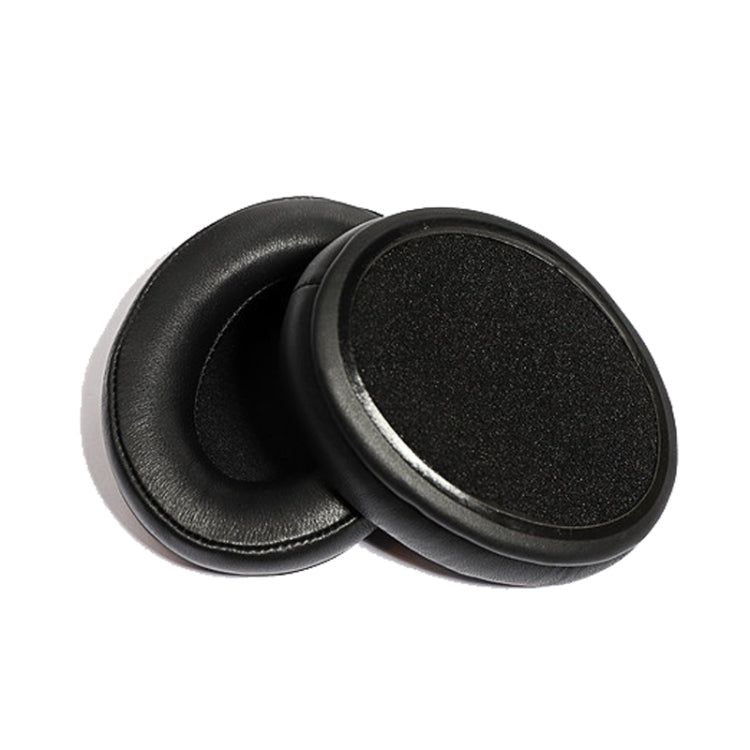 2 STÜCK Headset-Schwammüberzug Ohrpolster Lederhülle für Kingston Cloud Silver II, Farbe: Schwarz, Schwarz, Schwarz kombiniert, Weiß kombiniert, Gitter, Lammleder Schwarz, Lammleder Weiß