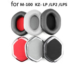 2 PCS Suitable for V-Moda LP/M100/LP2 Headest Sponge Cover Earmuffs, Black Black Net