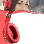 1 Paar Proteinhaut-Leder-Headset-Schwamm-Ohrpolster für Edifier W820BT / W808BT / K815 / K815PG1 / H840 / K800 / K830, Schwarz, Grau, Rot