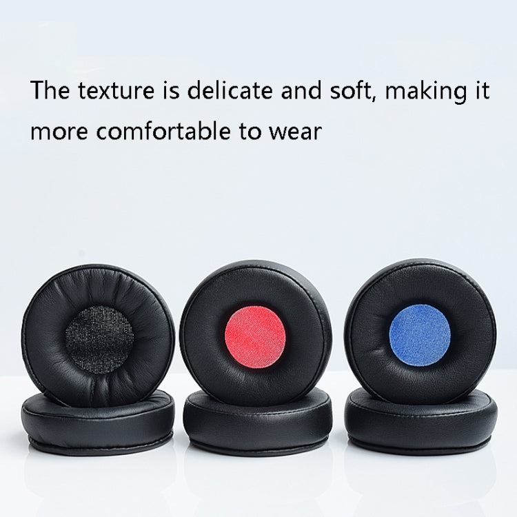 2 STÜCK Kopfhörer-Schwammüberzug Kopfhörer-Lederüberzug für Jabra Revo Wireless, Farbe: Schwarz Schwarz Netz, Schwarz Schwarz Netz, Schwarz Rot Netz, Schwarz Blau Netz, Weiß Weiß Netz, Schwarz Grau Netz