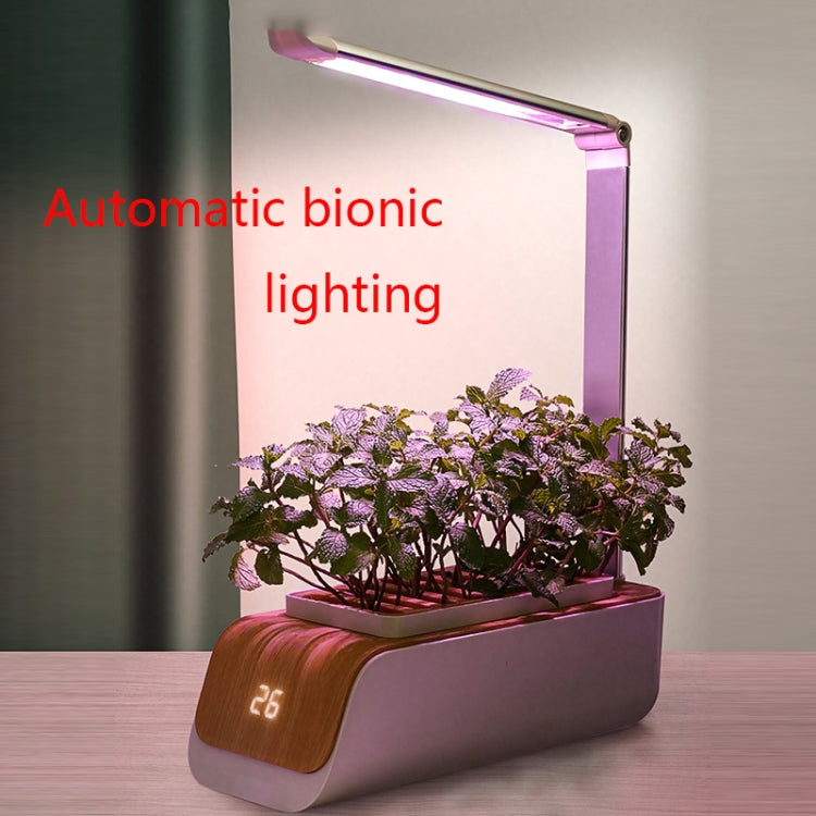 H003 Intelligente Hydroponische Gemüsepflanzmaschine Vollspektrum-Pflanzenwachstumslampe Erdkultur-Gemüseblumentopf