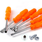 4 Stück Sechskant-Steckschlüssel Handwerkzeug Schraubenschlüssel, 5mm, 5,5mm, 6mm, 7mm, 8mm, 9mm, 10mm
