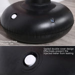 Verdickte Fitness Erwachsene Kinder Vertikale aufblasbare nicht kippbare Boxsäule aufblasbarer Ventilations-Boxsack, 1,6m Gelb, 1,6m Rot, 1,6m Schwarz