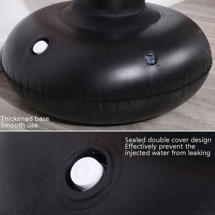 Verdickte Fitness Erwachsene Kinder Vertikale aufblasbare nicht kippbare Boxsäule aufblasbarer Ventilations-Boxsack, 1,6m Gelb, 1,6m Rot, 1,6m Schwarz