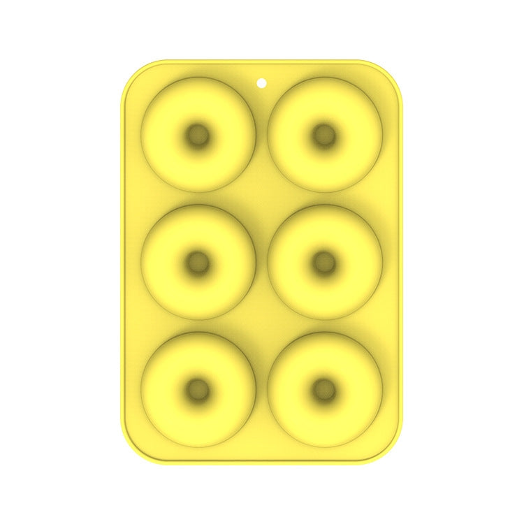 Backofen-Backwerkzeuge Silikonkuchen-Donutform, 8-fach Braun, 6-fach Blau, 6-fach Lila, 6-fach Grün, 6-fach Orange, 6-fach Gelb, 6-fach Rot