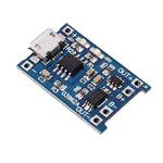 10 Stück HW-107 5V 1A Micro-USB-Batterieladeplatine Ladegerät-Modul, HW-107