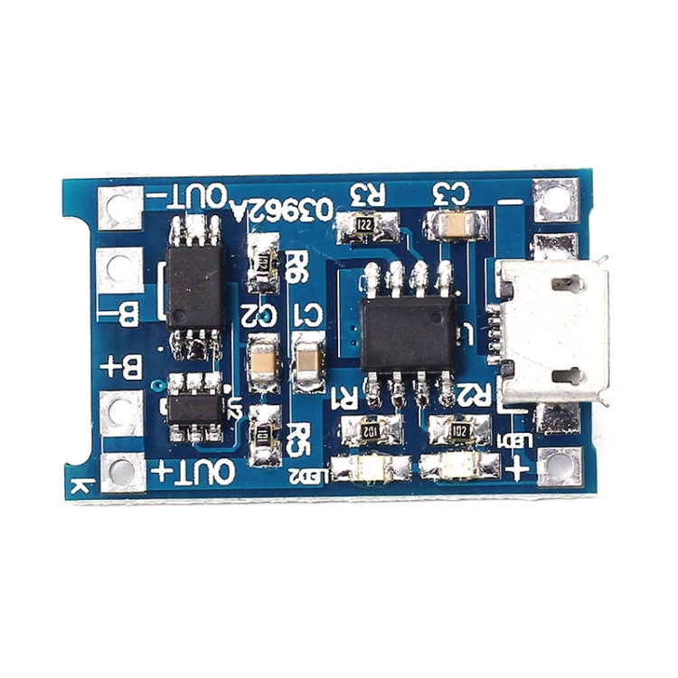 10 Stück HW-107 5V 1A Micro-USB-Batterieladeplatine Ladegerät-Modul, HW-107