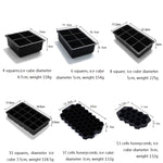 Bar Whiskey Silikon Eiswürfelform, 6-Gitter quadratische Abdeckung, 8-Gitter quadratische Abdeckung, 4-Gitter Totenkopf, 4-Quadrat Abdeckung, 37-Gitter Wabenabdeckung, 13-Gitter Wabenabdeckung, 15-Gitter quadratische Abdeckung, Kaninchen Trichter