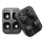 Bar Whiskey Silikon Eiswürfelform, 6-Gitter quadratische Abdeckung, 8-Gitter quadratische Abdeckung, 4-Gitter Totenkopf, 4-Quadrat Abdeckung, 37-Gitter Wabenabdeckung, 13-Gitter Wabenabdeckung, 15-Gitter quadratische Abdeckung, Kaninchen Trichter