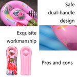 Cartoon Tiermuster PVC Auftriebstafel Wasseraufblasbares Kinder-Surfbrett, 117x54cm