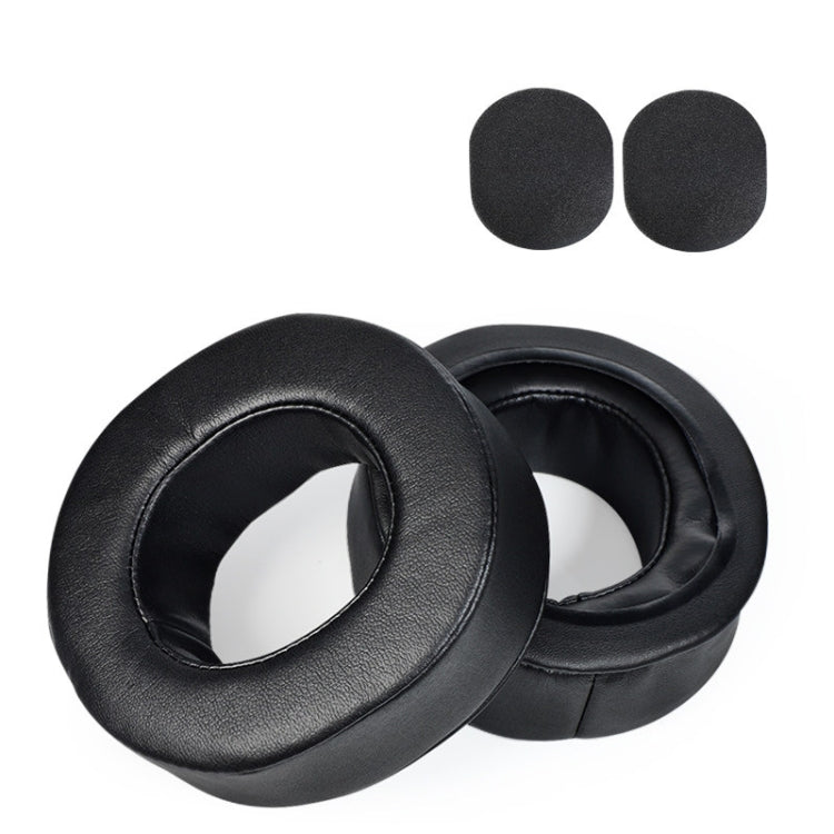 2 STÜCK Ohrpolster-Schwammüberzug für Sony MDR-DS7500 / RF7500, Stil:, Verdickte Proteinhaut mit Baumwollpolstern, Verdicktes Lammleder mit Baumwollpolstern, Original Proteinhaut, Original Lammleder