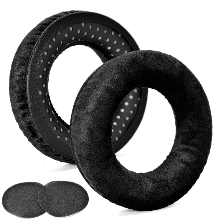 2 STÜCK Ohrpolster-Überzug für Beyerdynamic DT990 / DT880 / DT770 Pro, (Schwarz), (Grau), (Kopfbandschutz)
